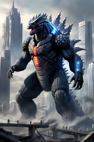 Cyber-Godzilla: The Tec..