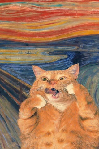 The Cat's Scream 🎨😺