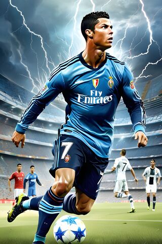 ⚽️ Cristiano Ronaldo: The Storm on the Field 🌩️