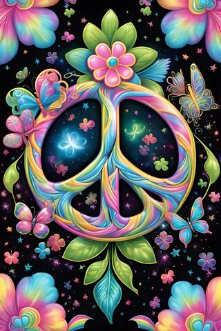 Cute Peace Sign Design