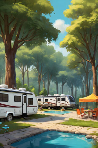 Tranquil RV Retreat 🌲🚐
