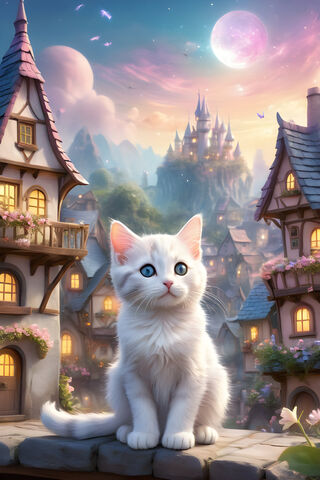 Cat In Fairy ?‍♂️ Town