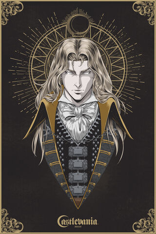 Elegant Darkness: Castlevania's Iconic Dracula 🦇✨