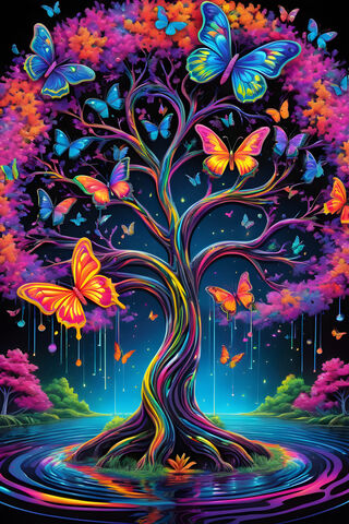 Colorsplash Tree