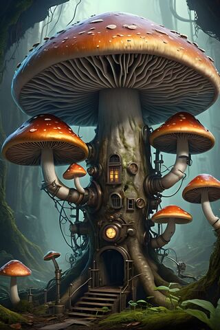 Complex Steamed Mushrooms