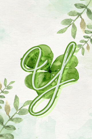 Clover Monogram Y
