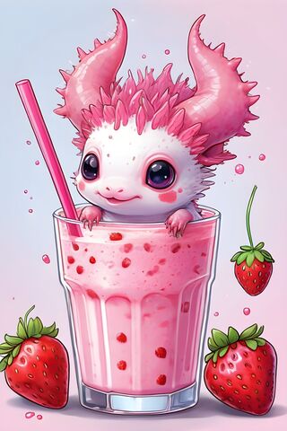 Cute Axolotl