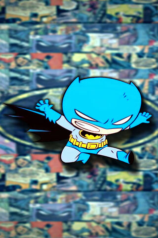 Adorable Mini Batman in Action! 🦇✨