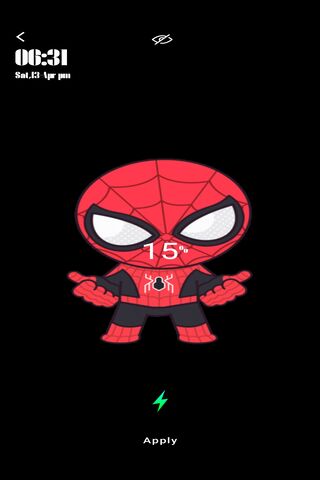 Chibi Spiderman Charge