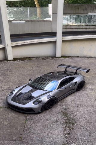 Sleek Silver Speedster 🚗✨