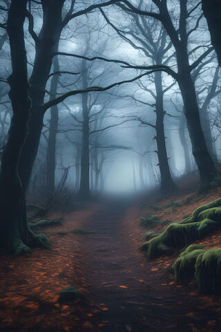 Enchanted Misty Forest 🌲🌫️