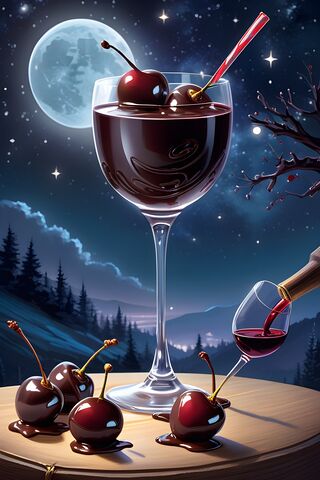 Chocolate Cherry Dip