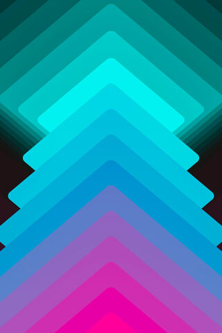 Vibrant Waves of Cyan