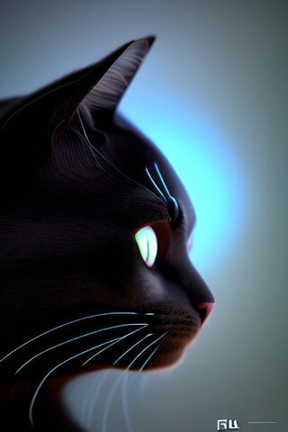 Futuristic Feline 🐾✨