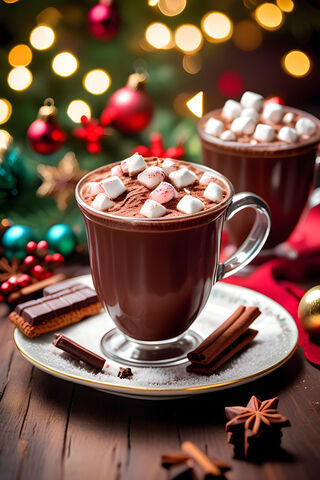 Festive Delight: Cozy Christmas Cocoa ☕🎄