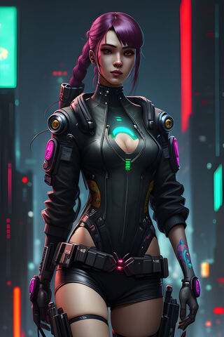 Cyberpunk Women