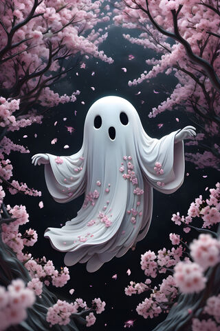 Cherry Blossom Ghost
