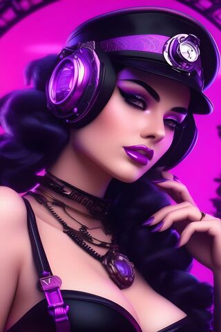 Electric Elegance ⚡💜