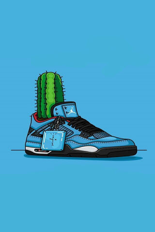 Sneaker Cactus Vibes 🌵👟
