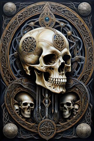 Celtic Skull