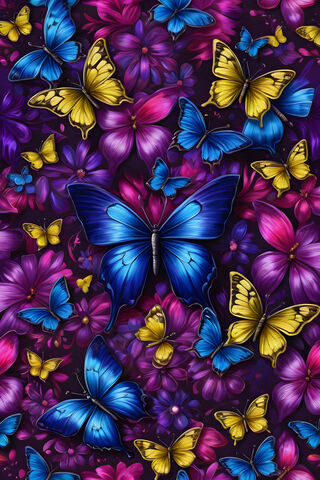 Crazy Pretty Butterflies
