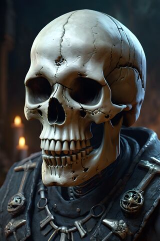 Mysterious Skull in Sha..
