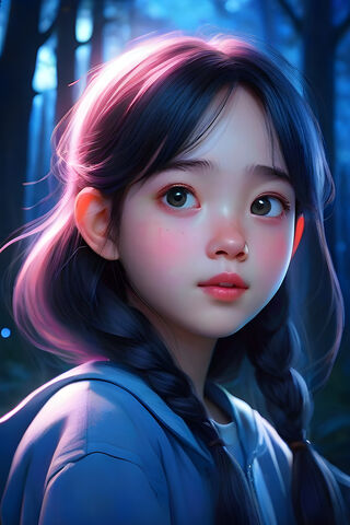 Cute Girl 3D