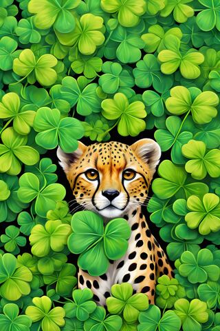 Cheeta 4Leaf Clovers