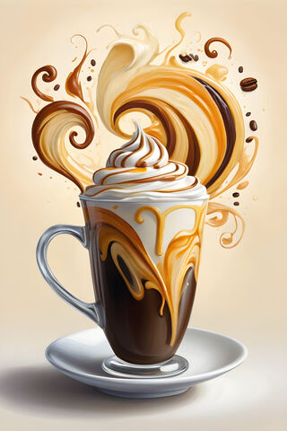Carmel Vanilla Bean Swirl Coffee