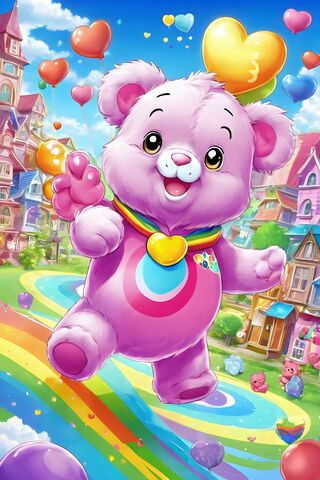 Rainbow Joy with the Ca..