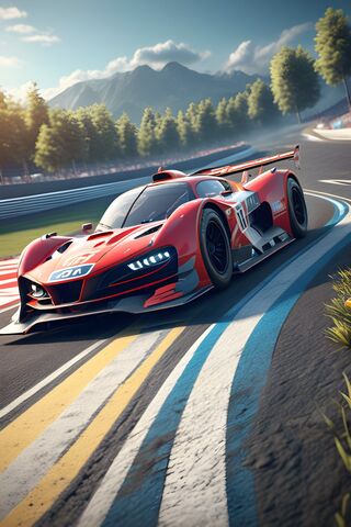 Car On The Race