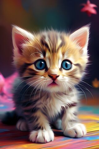 Adorable Kitten Curiosi..