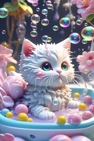 Cat Bath 3
