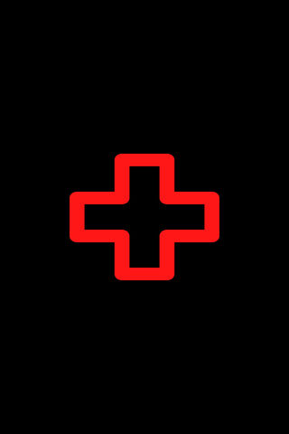 Bold Red Cross Symbol 🩺