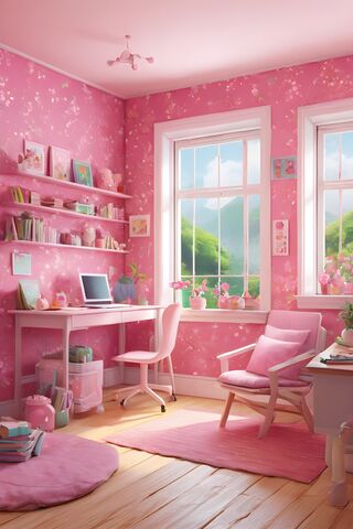 Dreamy Pink Workspace 🌸✨