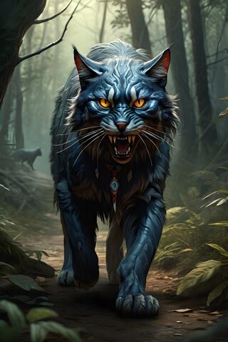 Cat Skinwalker Native American