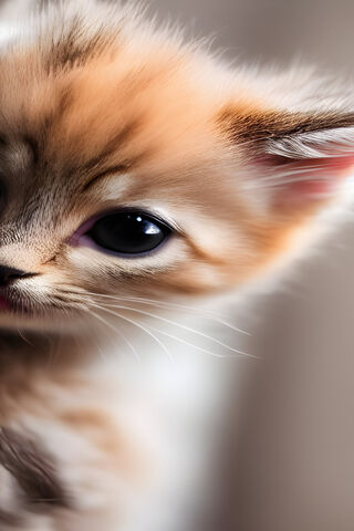 Adorable Kitten Close-Up 🐾