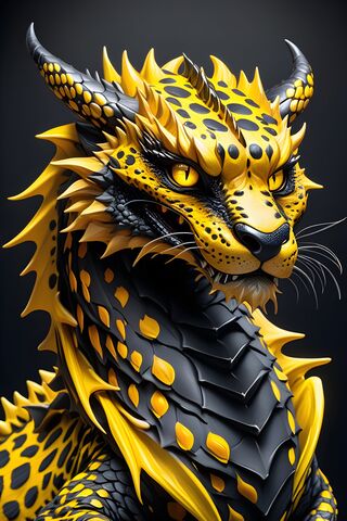 Cheetah Printed Dragon