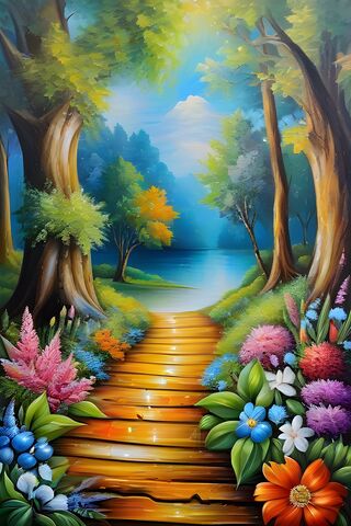 Enchanted Forest Path 🌳✨