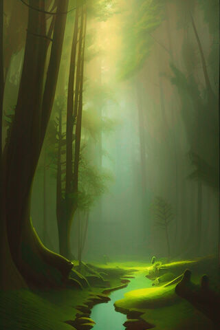 Enchanted Forest Serenity 🌲✨