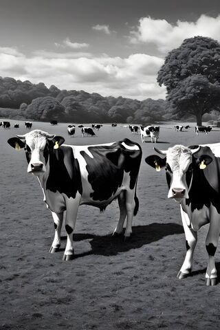 Moo-ving Through the Pasture 🌾🐄