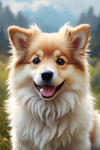 Cute Fluffy Dog
