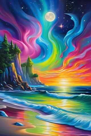 Colorful Beach