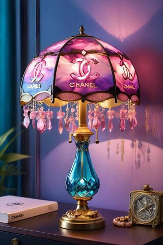 Chanel Tiffany Lamp