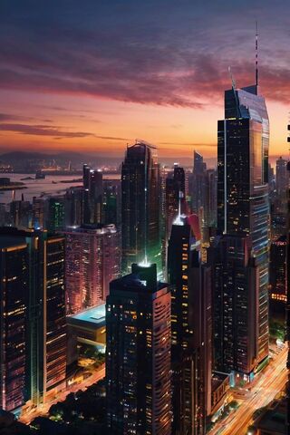 Twilight Glow: Urban Dreams