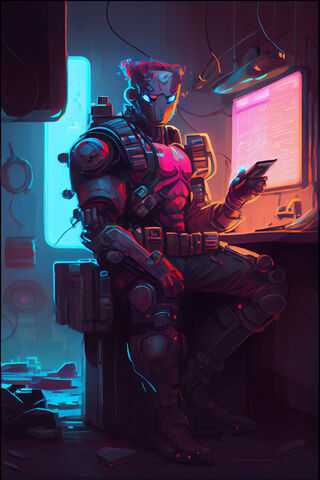 Cybernetic Vigilante in..