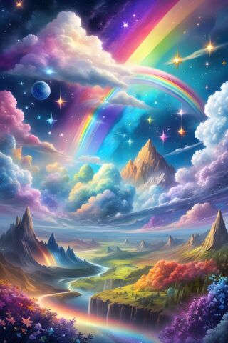 Colorful Rainbow Fantas..