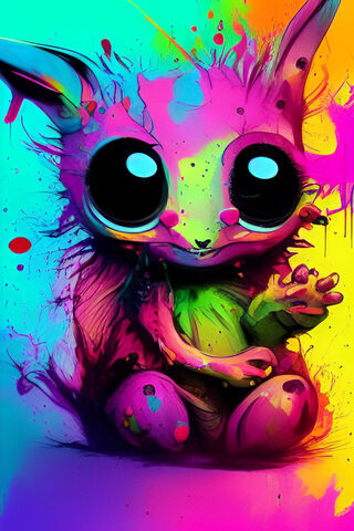 Colorful Fantasy Creature 🌈✨
