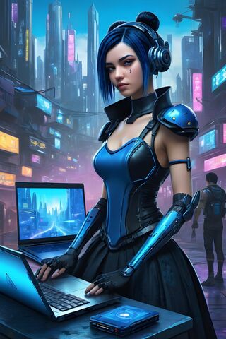 Cyberpunk Cinderella