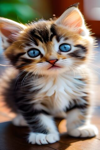 Adorable Fluffy Kitten 🐾💖
